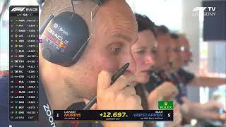 Max Verstappen getting progressively angrier in Hungarian Grand Prix 2024
