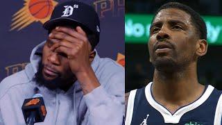 Kevin Durant emotional reaction to Kyrie Irving tearing his ACL