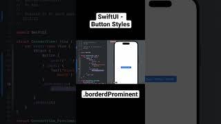 SwiftUI -  Button Styles