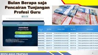 Jadwal Pencairan Tunjangan Profesi Guru - Sertifikasi | TW 1 sampai TW 4 TPG