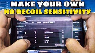 How to make your own Sensitivity | Best Zero Recoil Sensitivity for PUBG & BGMI | Zerry yt