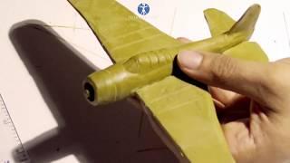 COMO HACER UN AVIÓN DE LA 2 GUERRA MUNDIAL DE PLASTILINA