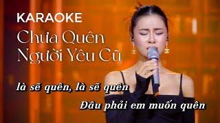 「KARAOKE/BEAT」Chưa Quên Người Yêu Cũ - Hà Nhi | Giao Lộ Thời Gian