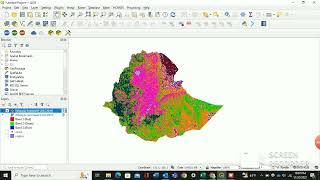 Adding raster data in QGIS