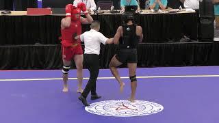 2023 USAWKF Sanda Nationals & Team Trials - Bruce Wang vs. Eric Dawkins