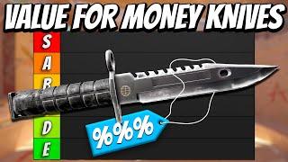 ULTIMATE Value for Money CS2 Knife Tier List!