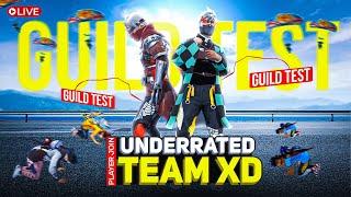 CAN UNDERRATED PLAYER JOIN TEAM XD?  1 VS 1 GUILD TEST ️ #xdakshya