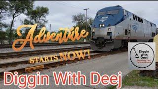 Train Trip Collaboration ~ The Adventures Begin With Diggin With Deej