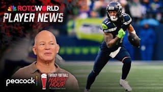 Sam Darnold, Jaxon Smith-Njigba strong in Week 16 | Fantasy Football Happy Hour | NFL on NBC