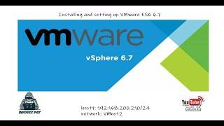 How to Install VMware vSphere Hypervisor ESXi 6.7 on VMware Workstation 15