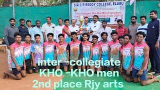 inter University kho kho selection meet Eluru sir cr reddy college Rjy art's vs Rc varam degree