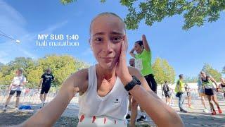 I ran my fastest half marathon | sub 1:40 attempt