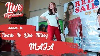 MAJA dances to "Twerk It Like Miley" at Robinsons General Santos City