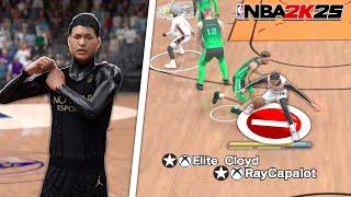 Putting PRO-AM Guards in HANDCUFFS W/ the BEST 99 STEAL LOCKDOWN BUILD in NBA 2K25!