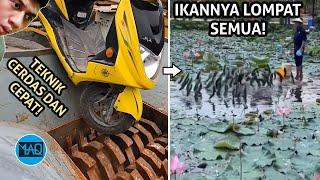 KERJA CEPAT DAN CERDAS! Inilah Video Orang yang Bisa Bekerja Cepat Dengan Bantuan Alat Canggih!