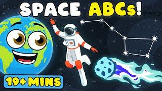 Learn ALL About Space Objects: A-Z! | Alphabet & Space Songs For Kids | KLT