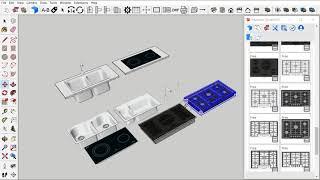 How to design countertop in Sketchup fast and accurate