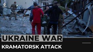 Ukraine war: Death toll from Kramatorsk attack rises to 10