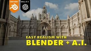 Using A.I. for 3D modeling in Blender