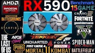 Rx 590 8GB Gaming Test in 2023