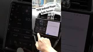 Ts10 Android Player Split Screen FM radio + Maps