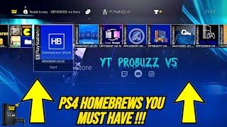 PS4 Homebrews You Must Have !!!