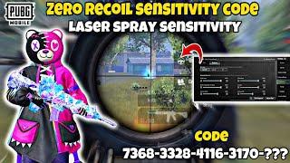 New Update 3.3️Best Sensitivity Code + Control Settings Pubg Mobile/Bgmi Sensitivity 2024