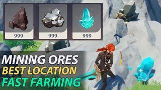 White Iron Crystal Chunk - Best Farming Location - Genshin Impact