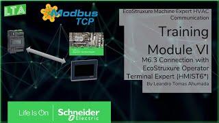 ESME HVAC - Communication - M6.3 EcoStruxure Operator Terminal Expert (ModbusTcp)