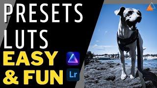 Presets & LUTS make Photography Easy & Fun - Luminar Neo and Lightroom