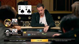 你可以不相信Tom Dwan 但是毒王也是有拿到真的大牌的时候的