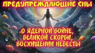 ПРЕДУПРЕЖДАЮЩИЕ СНЫ: О ЯДЕРНОЙ ВОЙНЕ, ВЕЛИКОЙ СКОРБИ, ВОСХИЩЕНИИ НЕВЕСТЫ