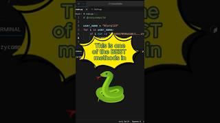 THIS IS ONE OF THE BEST METHODS IN PYTHON!!! #pythontips #python #codingtips