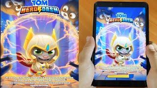 Talking Tom Hero Dash - Discover all the heroes - ALL BOSSES  SUPERWORLD - Gameplay (Android, iOS)