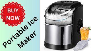 FREE VILLAGE Portable Ice Maker: Perfect Ice Anytime, Anywhere! || Techwise USA Review ||