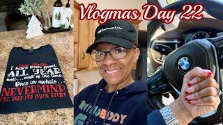 VLOGMAS DAY 22 | GETTING MY NAILS DONE | ANSWERING YOUR COMMENTS | CRICUT DIY | DITL