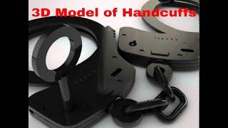 3D Model of Handcuffs Review