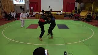 PENCAK SILAT | MALAYSIA OVERSEAS TRIAL | Muhammad Naufal (Red) vs Shahrul Iqram (Blue)