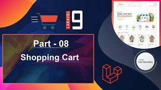 Laravel 9 E-Commerce - Shopping Cart