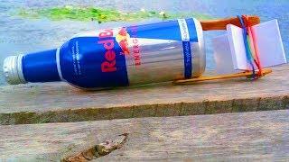 Как сделать кораблик из бутылки. How to make a boat out of a bottle