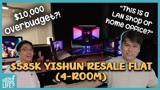 $585K 4-Room Resale Flat In Yishun! House Tour & Renovation | House Life?