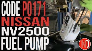 PO171 Fuel System Lean Bank # 1 - 2017 Nissan NV2500 | Nissan Doctor