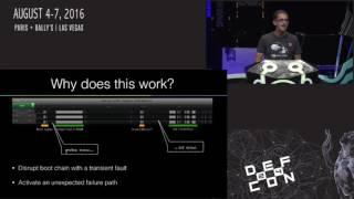 DEF CON 24 - Brad Dixon - pin2pwn: How to Root an Embedded Linux Box with a Sewing Needl