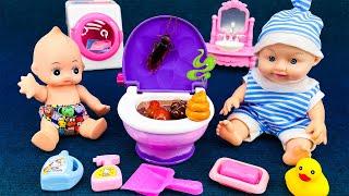 [76 minute video] EWW!!! FUNNY BABY POOP TOY, TOO MUCH POOP  Toy Unboxing ASMR