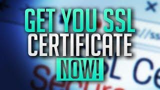 How To Get A Free SSL Certificate (https) For Your Website