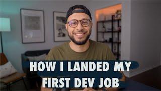 How I Landed My First Developer Job: My Internship Story