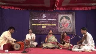 Raga Todi alapana, Sarasijanabha - Swati Tirunal - Misra Chappu - Dr Padma Sugavanam SRLKM Bengaluru