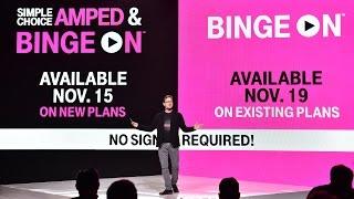 Uncarrier X: Binge On