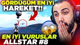 HAVADA UÇARKEN PLANÖRÜ VURDU!!  EN İYİ VURUŞLAR ALLSTAR #8 | PUBG MOBILE