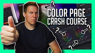 Resolve 18 Color Page - The Ultimate Crash Course for Beginners